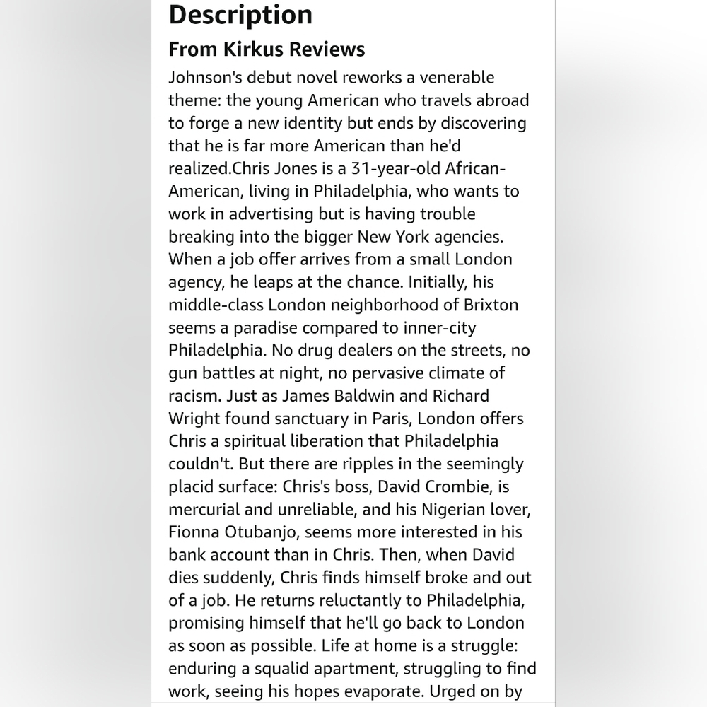 Drop By: Mat Johnson Bloomsbury Publish American Fiction Hardback Novel 218 Page - Picture 9 of 12